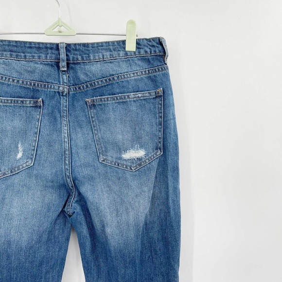 Pacsun Distressed Mom Jeans Blue Size‎ 28 Denim High Rise Medium Wash Cotton - Picture 4 of 11